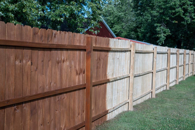 SaverSystems #1 Deck Premium Wood Fence Stain - Semi-Transparent Sealer (1 Gallon, Dark Walnut) - Image 5